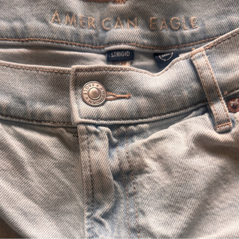 American Eagle Light Blue Jeans shorts